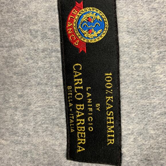 SUIT SUPPLY Size M Grey Quilted Cashmere Notch Lapel Vest - Picture 6 of 6